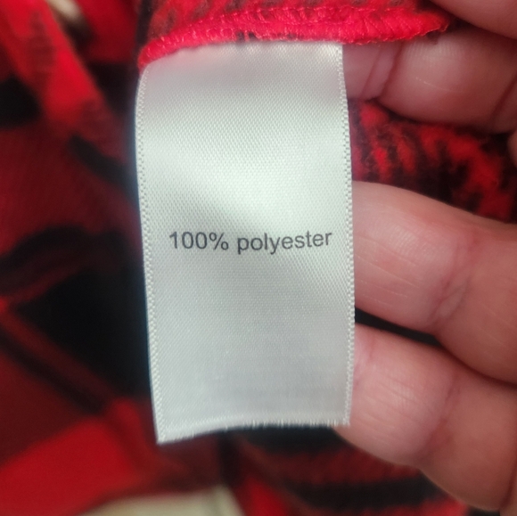 Maurices- Buffalo Plaid Fleece Button Up - Picture 8 of 8